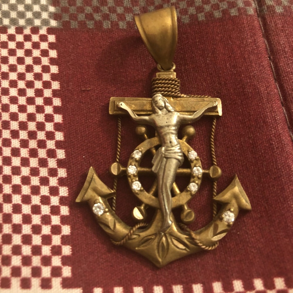 ⚓️ Cross Anchor Pendant ⚓️
